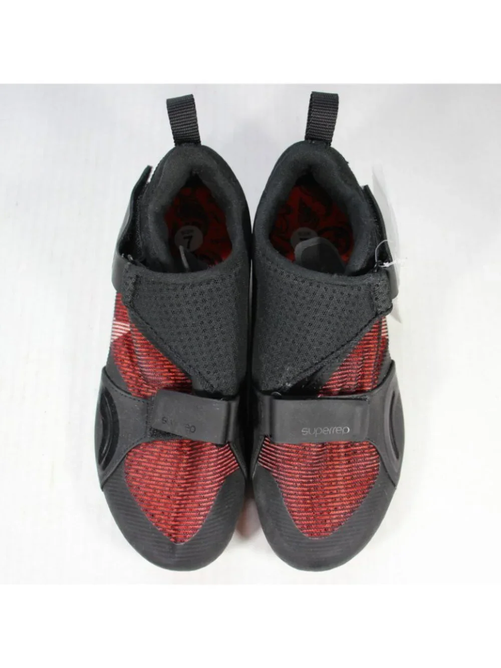 Nike SuperRep Cycle Black Hyper Crimson Womens 7 NEW C1329
